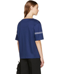 dunkelblaues T-shirt von Kenzo