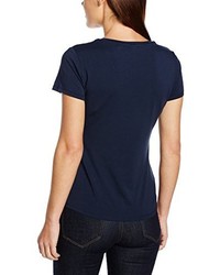 dunkelblaues T-shirt von Bogner Jeans