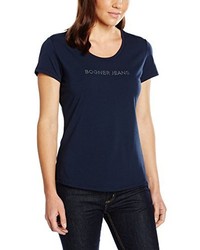 dunkelblaues T-shirt von Bogner Jeans