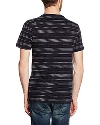 dunkelblaues T-shirt von Burton Menswear London