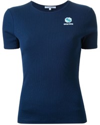 dunkelblaues T-shirt von Carven