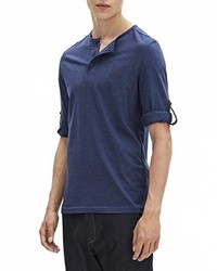 dunkelblaues T-shirt von Celio