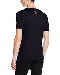 dunkelblaues T-shirt von Crosshatch