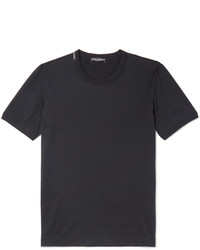 dunkelblaues T-shirt von Dolce & Gabbana