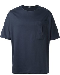 dunkelblaues T-shirt von E. Tautz