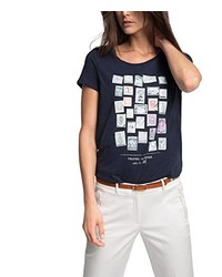 dunkelblaues T-shirt von Esprit