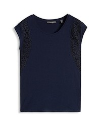 dunkelblaues T-shirt von ESPRIT Collection