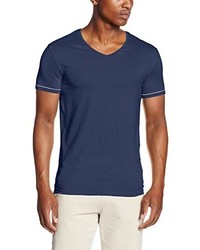 dunkelblaues T-shirt von GUESS