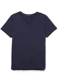 dunkelblaues T-shirt von Hanro