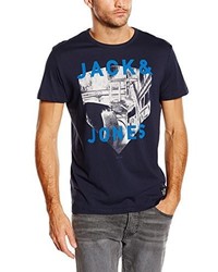 dunkelblaues T-shirt von Jack & Jones