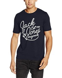 dunkelblaues T-shirt von Jack & Jones