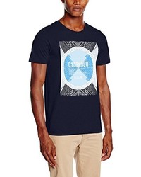 dunkelblaues T-shirt von Jack & Jones