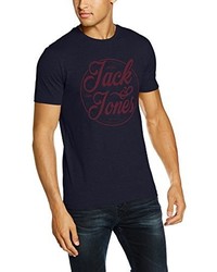 dunkelblaues T-shirt von Jack & Jones