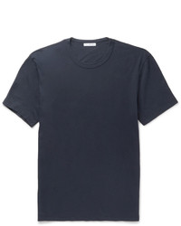 dunkelblaues T-shirt von James Perse