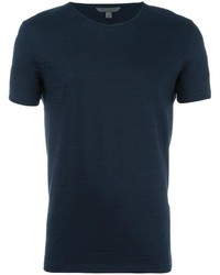 dunkelblaues T-shirt von John Varvatos