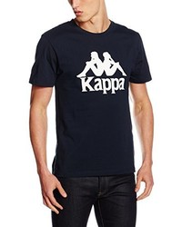 dunkelblaues T-shirt von Kappa