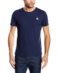 dunkelblaues T-shirt von Le Coq Sportif