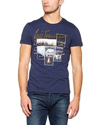 dunkelblaues T-shirt von Luis Trenker