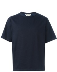 dunkelblaues T-shirt von Marni