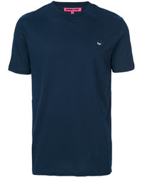 dunkelblaues T-shirt von McQ
