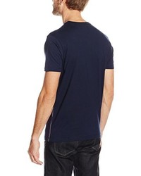 dunkelblaues T-shirt von Merc of London