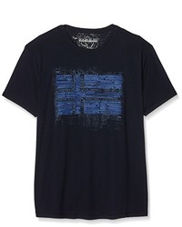 dunkelblaues T-shirt von Napapijri