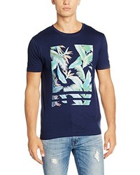 dunkelblaues T-shirt von New Caro