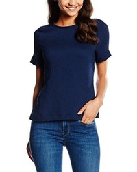 dunkelblaues T-shirt von New Look