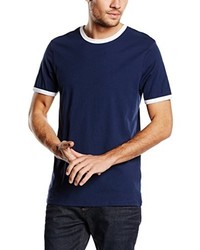 dunkelblaues T-shirt von New Look
