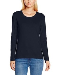dunkelblaues T-shirt von Olsen