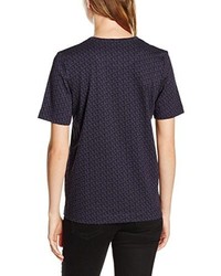 dunkelblaues T-shirt von Orla Kiely