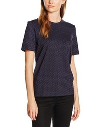 dunkelblaues T-shirt von Orla Kiely