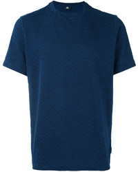 dunkelblaues T-shirt von Paul Smith