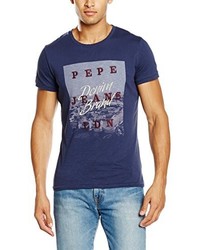 dunkelblaues T-shirt von Pepe Jeans