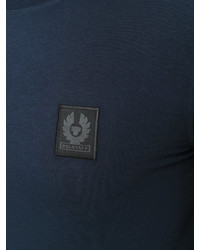 dunkelblaues T-shirt von Belstaff
