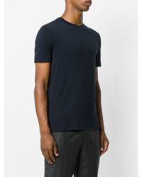 dunkelblaues T-shirt von Giorgio Armani