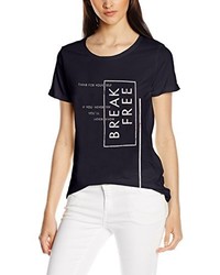 dunkelblaues T-shirt von s.Oliver