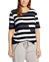 dunkelblaues T-shirt von Samoon by Gerry Weber