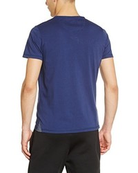 dunkelblaues T-shirt von Schott NYC