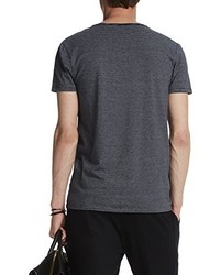 dunkelblaues T-shirt von Scotch & Soda