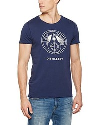 dunkelblaues T-shirt von Scotch & Soda