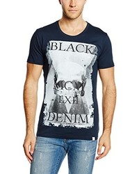 dunkelblaues T-shirt von Shine Original