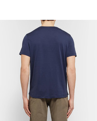 dunkelblaues T-shirt von Loro Piana