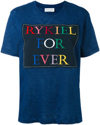 dunkelblaues T-shirt von Sonia Rykiel