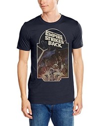 dunkelblaues T-shirt von Star Wars