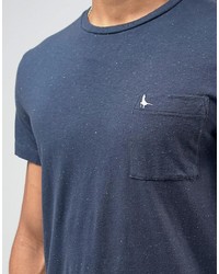 dunkelblaues T-shirt von Jack Wills