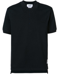dunkelblaues T-shirt von Thom Browne