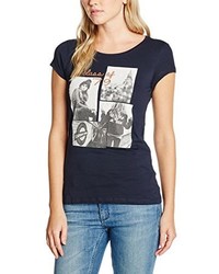 dunkelblaues T-shirt von Tom Tailor Denim