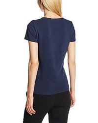 dunkelblaues T-shirt von Tommy Hilfiger