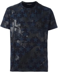 dunkelblaues T-shirt von Valentino